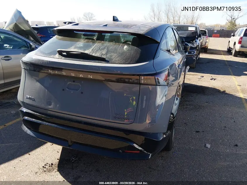 2023 Nissan Ariya Evolve+ VIN: JN1DF0BB3PM710935 Lot: 44633909