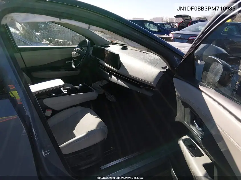 2023 Nissan Ariya Evolve+ VIN: JN1DF0BB3PM710935 Lot: 44633909