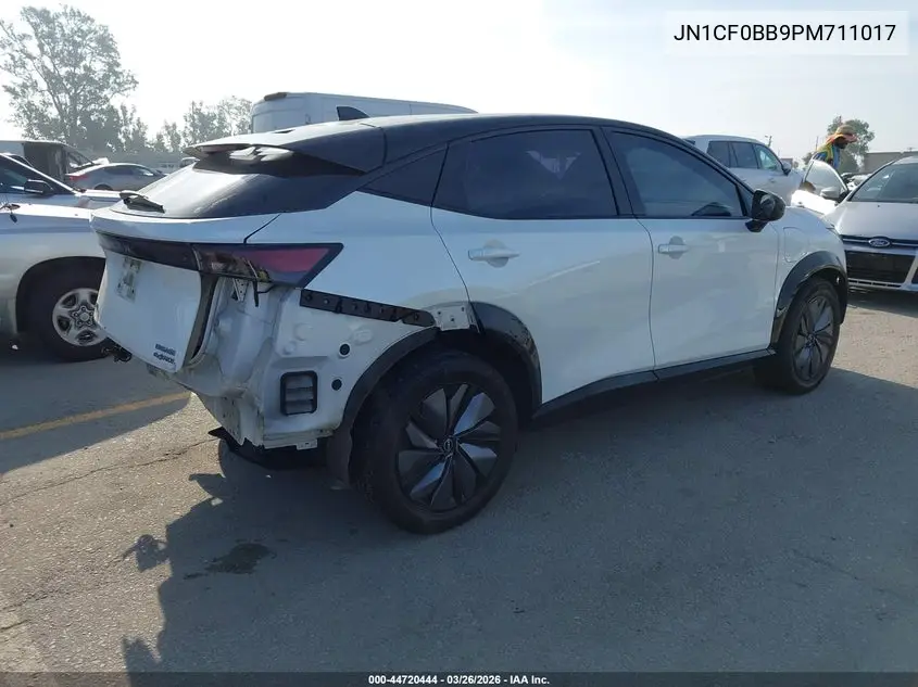 2023 Nissan Ariya Engage VIN: JN1CF0BB9PM711017 Lot: 44720444