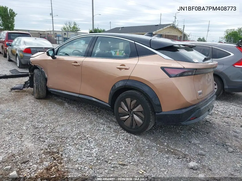 2023 Nissan Ariya Premiere VIN: JN1BF0BA7PM408773 Lot: 45048891