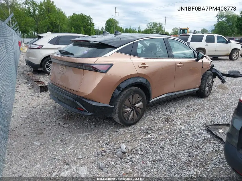 2023 Nissan Ariya Premiere VIN: JN1BF0BA7PM408773 Lot: 45048891
