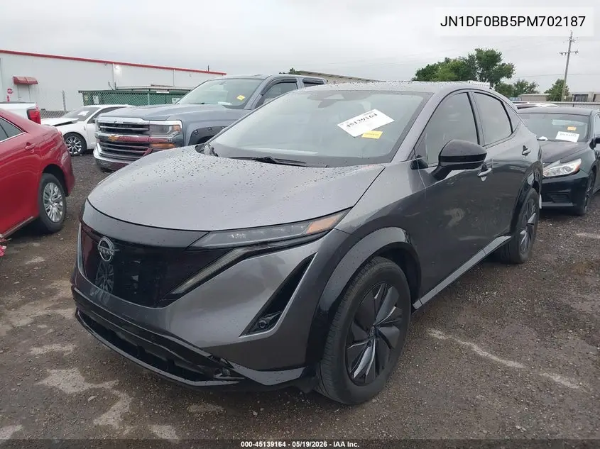 2023 Nissan Ariya Evolve+ VIN: JN1DF0BB5PM702187 Lot: 45139164