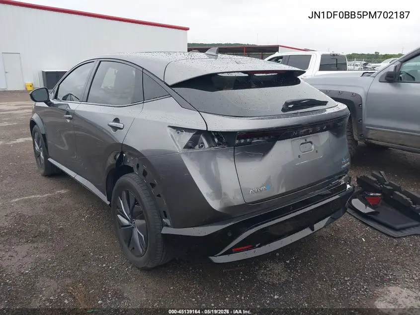 2023 Nissan Ariya Evolve+ VIN: JN1DF0BB5PM702187 Lot: 45139164
