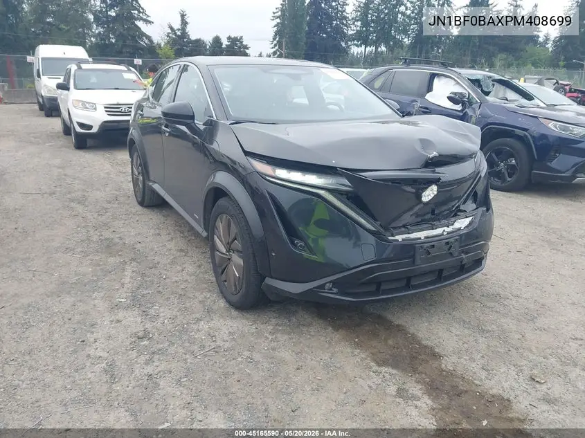 2023 Nissan Ariya Premiere VIN: JN1BF0BAXPM408699 Lot: 45165590