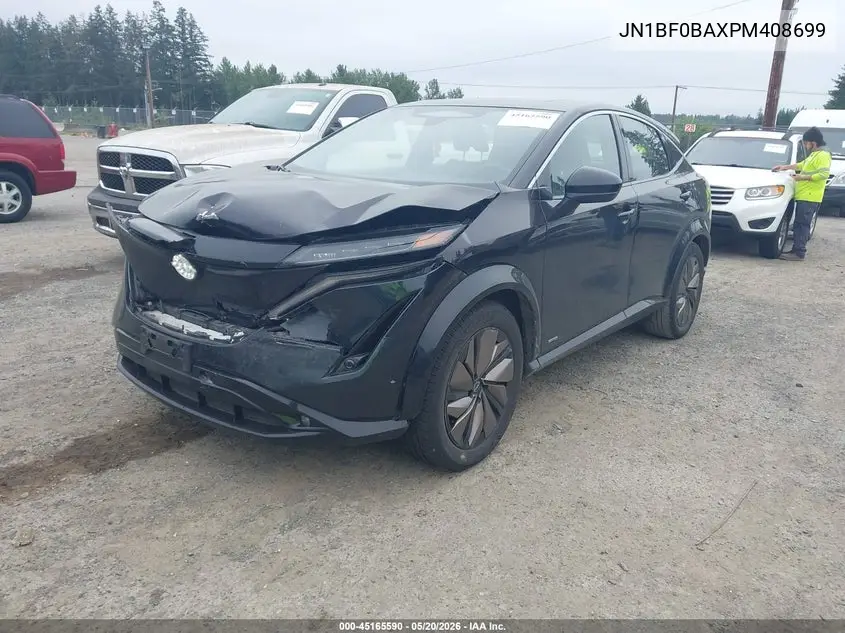 2023 Nissan Ariya Premiere VIN: JN1BF0BAXPM408699 Lot: 45165590