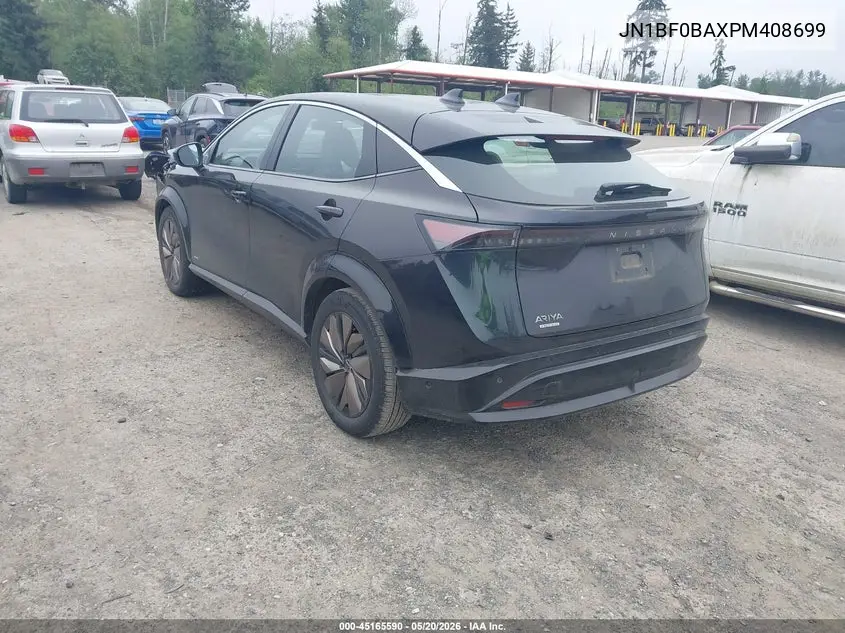 2023 Nissan Ariya Premiere VIN: JN1BF0BAXPM408699 Lot: 45165590