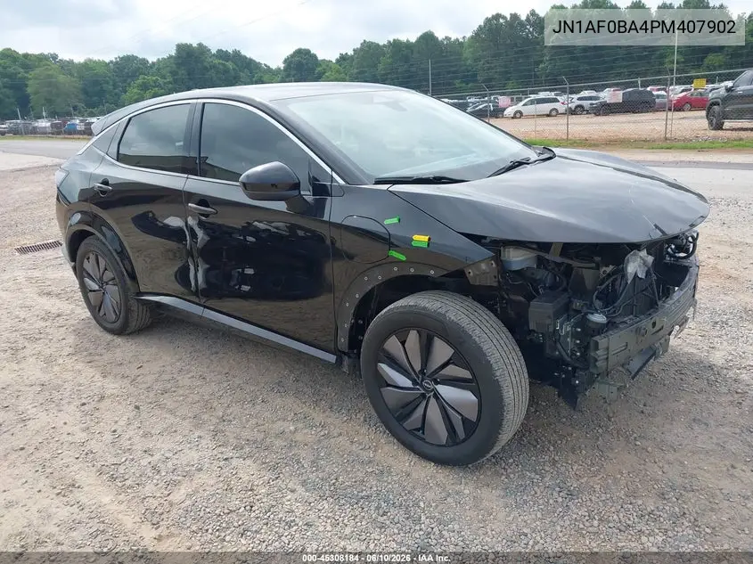 2023 Nissan Ariya Engage VIN: JN1AF0BA4PM407902 Lot: 45308184