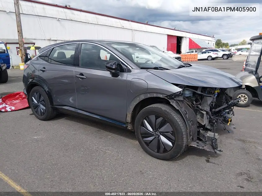 2023 Nissan Ariya Engage VIN: JN1AF0BA1PM405900 Lot: 45317823