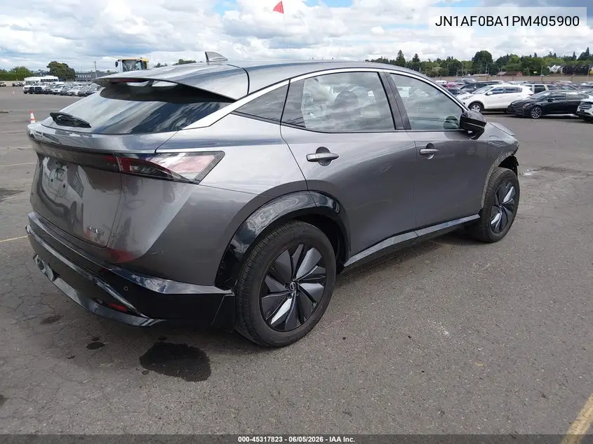 2023 Nissan Ariya Engage VIN: JN1AF0BA1PM405900 Lot: 45317823