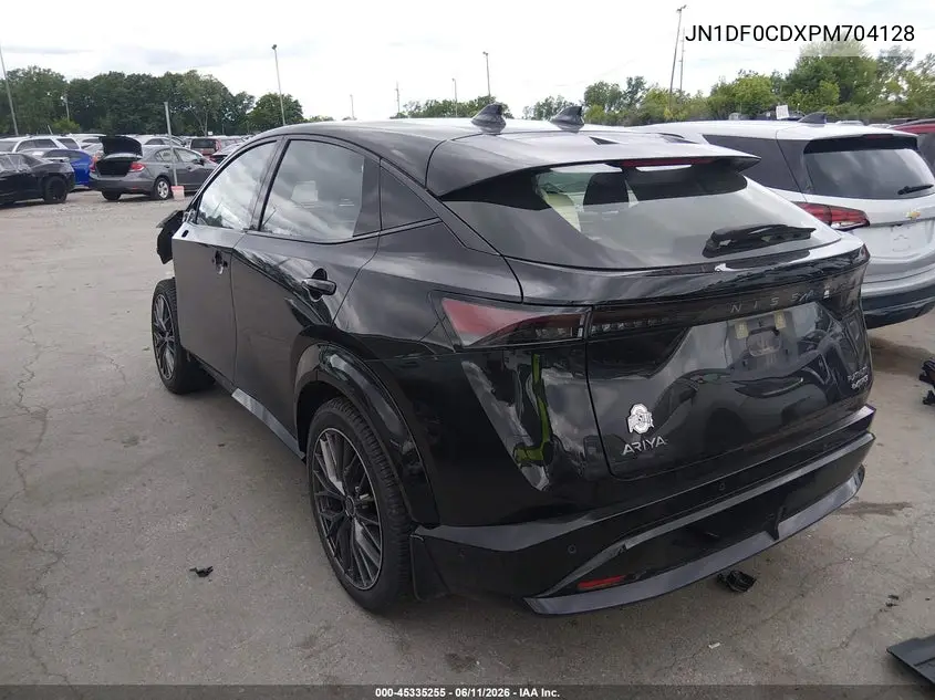 2023 Nissan Ariya Platinum+ VIN: JN1DF0CDXPM704128 Lot: 45335255