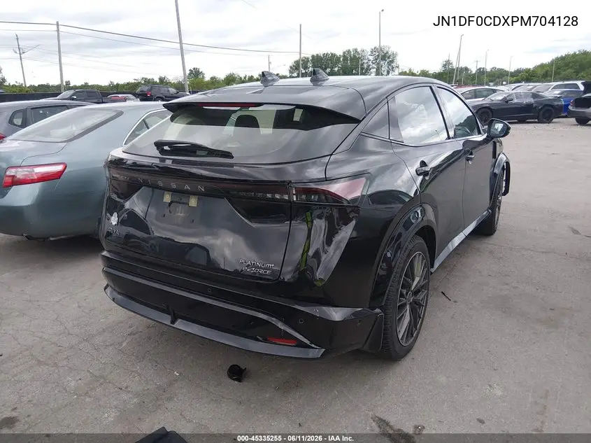 2023 Nissan Ariya Platinum+ VIN: JN1DF0CDXPM704128 Lot: 45335255