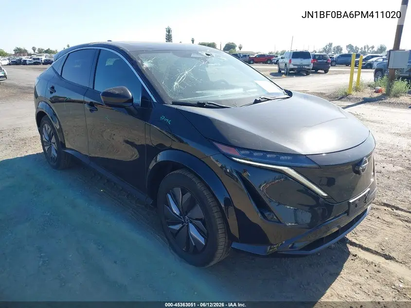 2023 Nissan Ariya Evolve+ VIN: JN1BF0BA6PM411020 Lot: 45363051