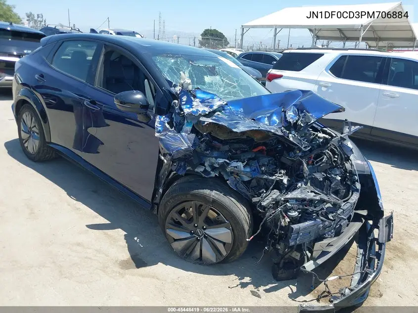 2023 Nissan Ariya Platinum+ VIN: JN1DF0CD3PM706884 Lot: 45448419