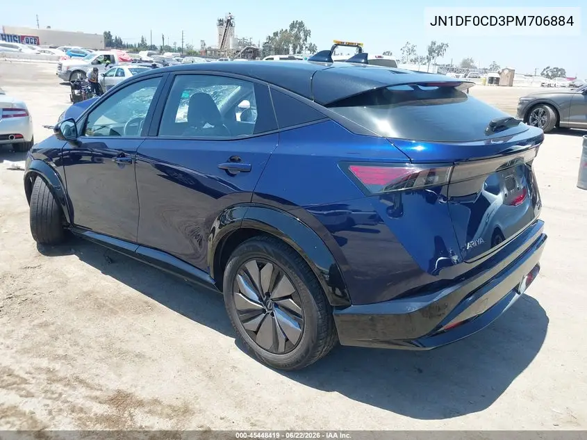 2023 Nissan Ariya Platinum+ VIN: JN1DF0CD3PM706884 Lot: 45448419