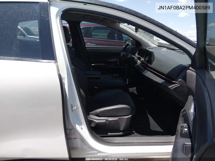 2023 Nissan Ariya Engage VIN: JN1AF0BA2PM400589 Lot: 45488635