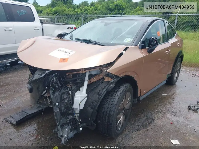 2023 Nissan Ariya Premiere VIN: JN1BF0BA6PM404956 Lot: 45514694