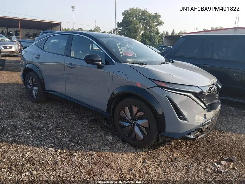 2023 Nissan Ariya Engage VIN: JN1AF0BA9PM401822 Lot: 45668234