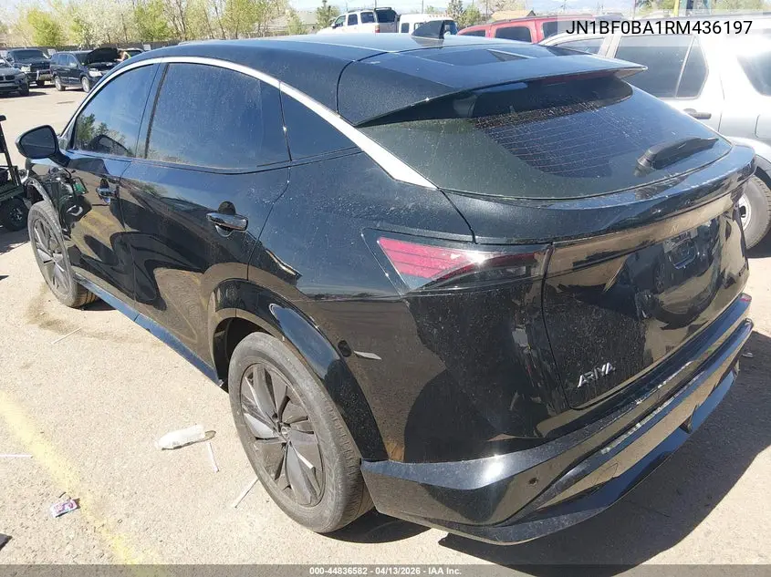 2024 Nissan Ariya Evolve+ VIN: JN1BF0BA1RM436197 Lot: 44836582