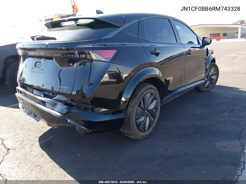 2024 Nissan Ariya Engage VIN: JN1CF0BB6RM743328 Lot: 45073516
