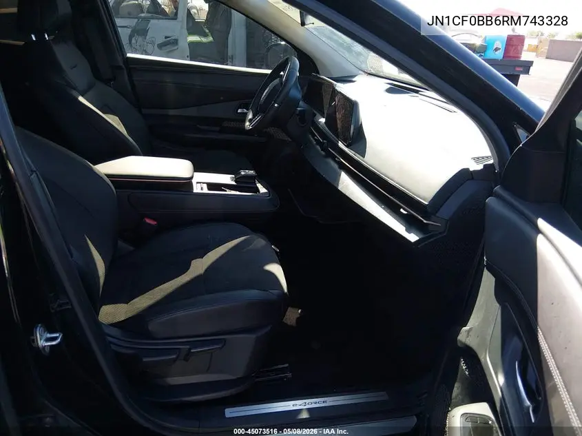 2024 Nissan Ariya Engage VIN: JN1CF0BB6RM743328 Lot: 45073516