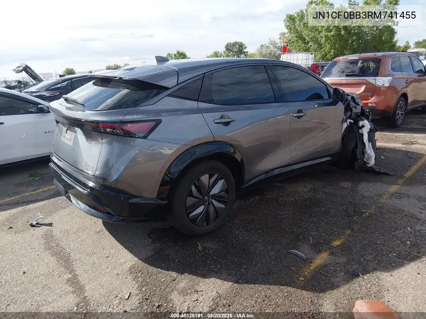 2024 Nissan Ariya Engage VIN: JN1CF0BB3RM741455 Lot: 45126191