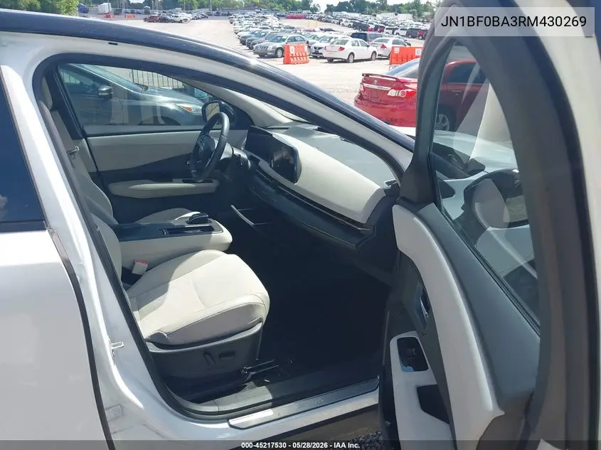 2024 Nissan Ariya Evolve+ VIN: JN1BF0BA3RM430269 Lot: 45217530
