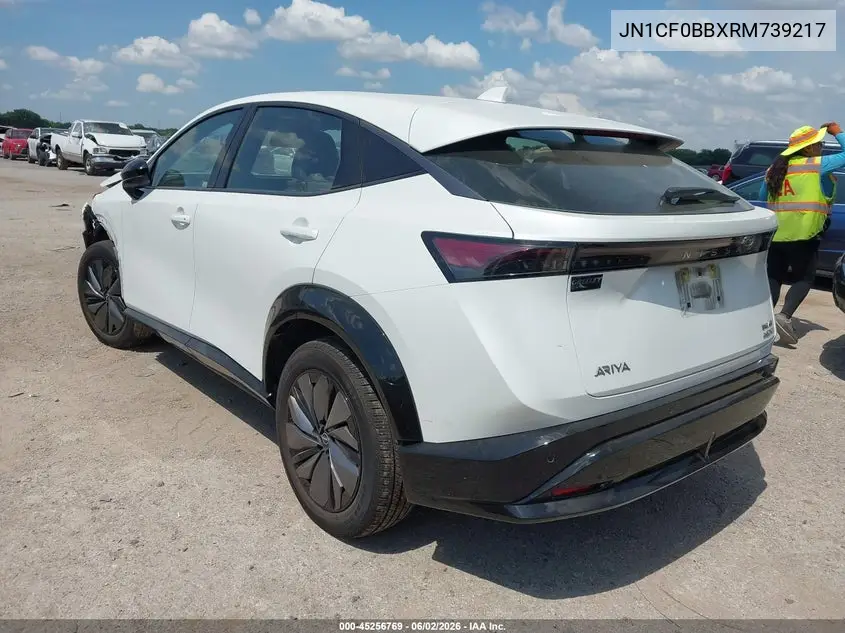2024 Nissan Ariya Engage VIN: JN1CF0BBXRM739217 Lot: 45256769