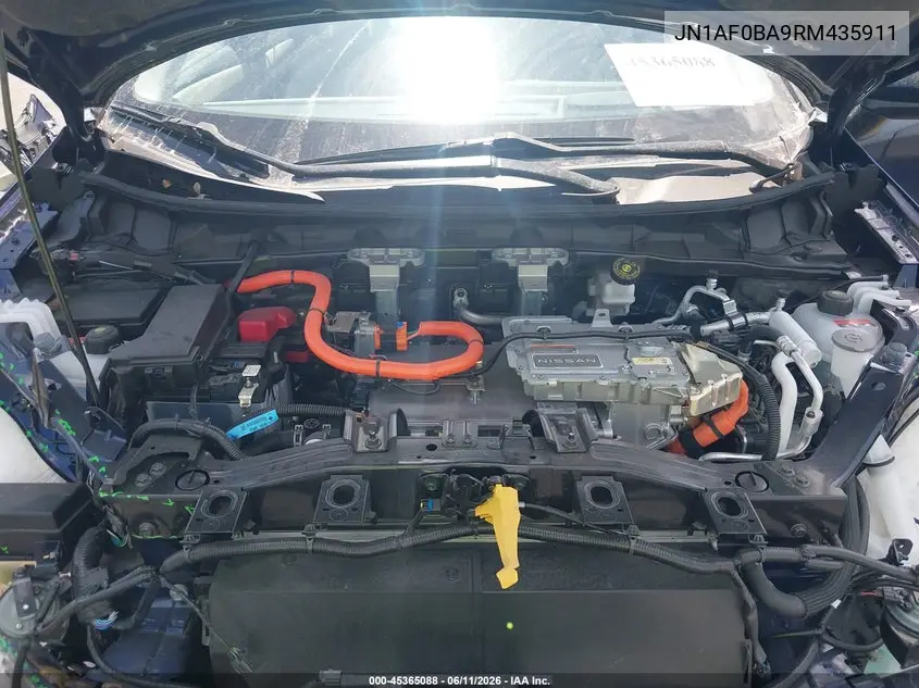 2024 Nissan Ariya Engage VIN: JN1AF0BA9RM435911 Lot: 45365088