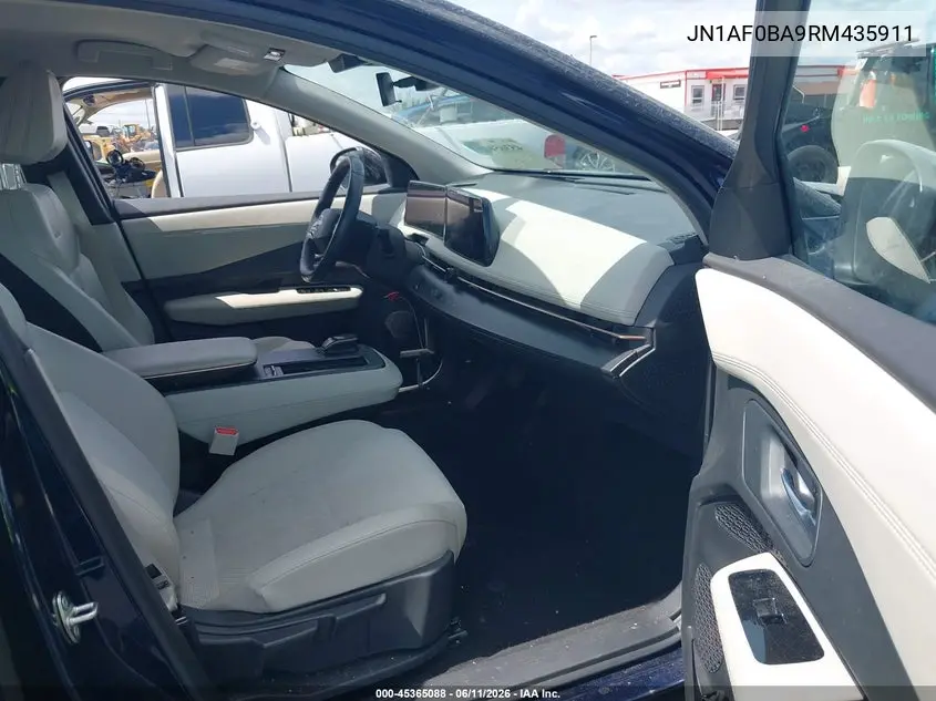2024 Nissan Ariya Engage VIN: JN1AF0BA9RM435911 Lot: 45365088
