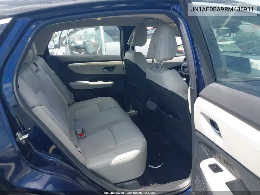 2024 Nissan Ariya Engage VIN: JN1AF0BA9RM435911 Lot: 45365088