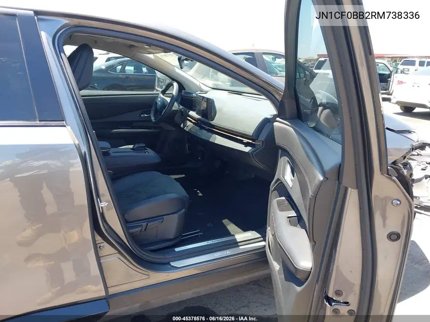 2024 Nissan Ariya Engage VIN: JN1CF0BB2RM738336 Lot: 45378576