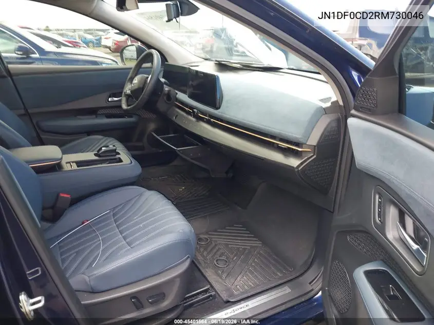 2024 Nissan Ariya Platinum+ VIN: JN1DF0CD2RM730046 Lot: 45401564