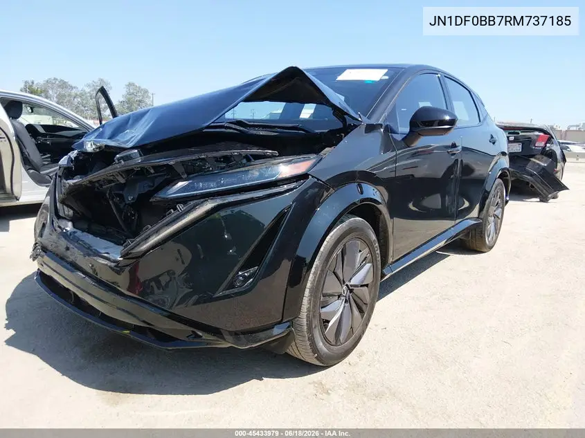 2024 Nissan Ariya Evolve+ VIN: JN1DF0BB7RM737185 Lot: 45433979