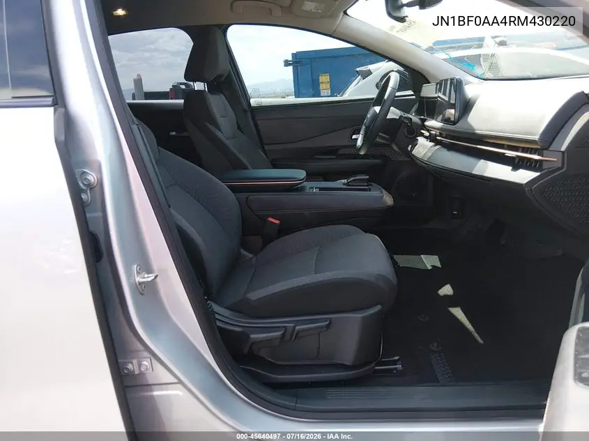 2024 Nissan Ariya Venture+ VIN: JN1BF0AA4RM430220 Lot: 45640497