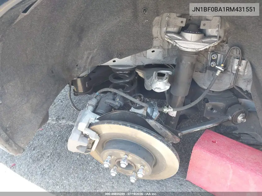 2024 Nissan Ariya Evolve+ VIN: JN1BF0BA1RM431551 Lot: 45655289