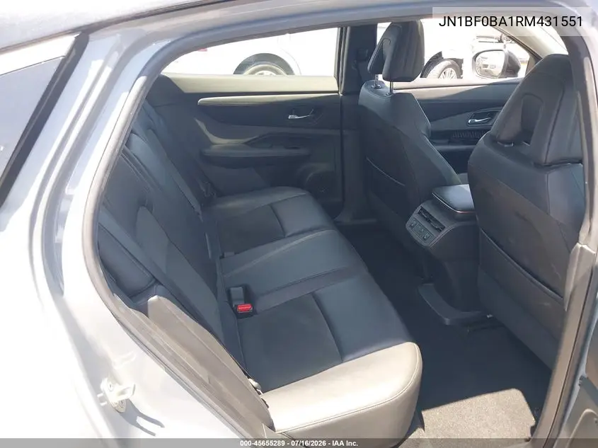 2024 Nissan Ariya Evolve+ VIN: JN1BF0BA1RM431551 Lot: 45655289