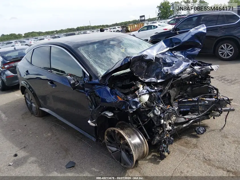 2025 Nissan Ariya Engage VIN: JN8AF0BE5SM464171 Lot: 45213476