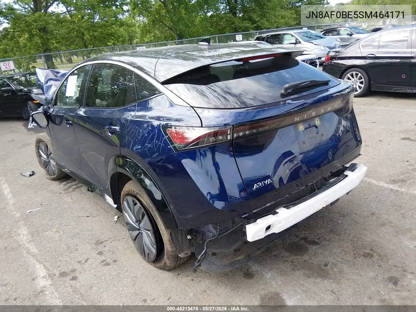 2025 Nissan Ariya Engage VIN: JN8AF0BE5SM464171 Lot: 45213476