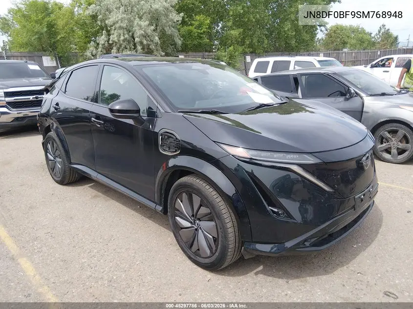 2025 Nissan Aryia VIN: JN8DF0BF9SM768948 Lot: 45297786