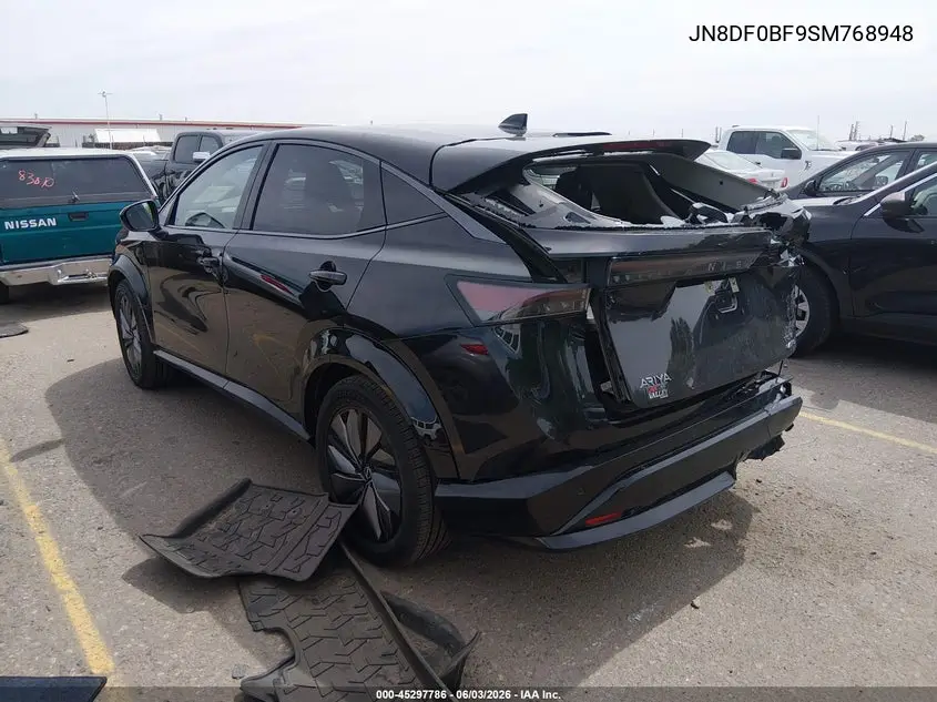 2025 Nissan Aryia VIN: JN8DF0BF9SM768948 Lot: 45297786