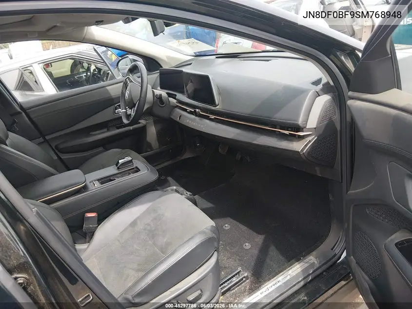 2025 Nissan Aryia VIN: JN8DF0BF9SM768948 Lot: 45297786
