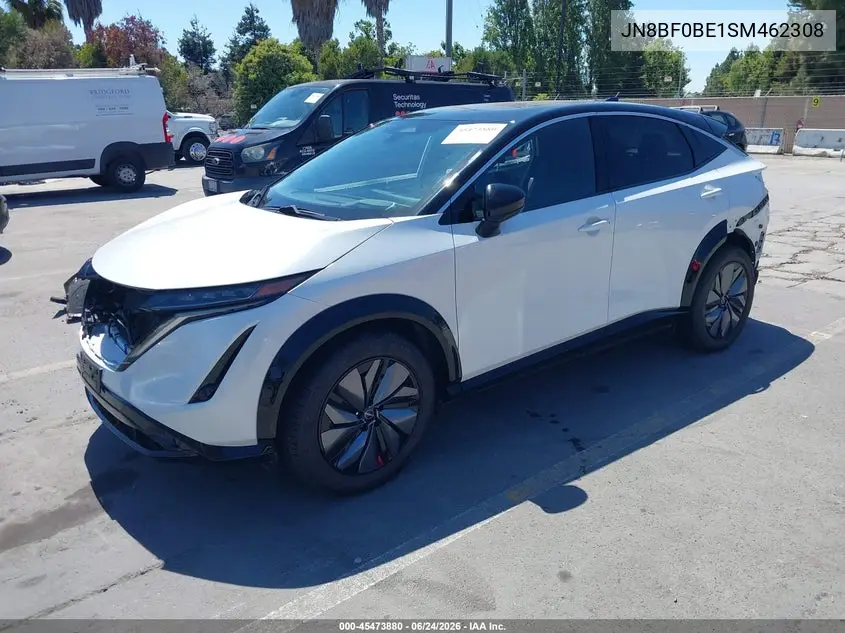 2025 Nissan Ariya Evolve+ VIN: JN8BF0BE1SM462308 Lot: 45473880