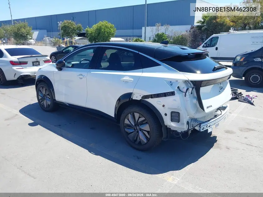 2025 Nissan Ariya Evolve+ VIN: JN8BF0BE1SM462308 Lot: 45473880