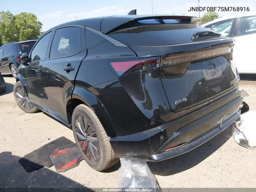2025 Nissan Ariya Evolve+ VIN: JN8DF0BF7SM768916 Lot: 45505885