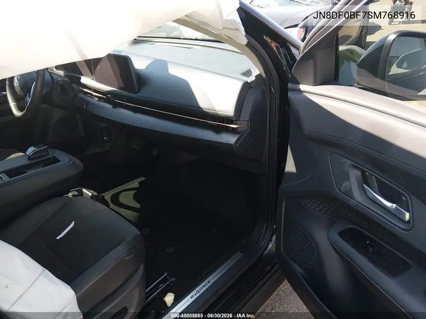 2025 Nissan Ariya Evolve+ VIN: JN8DF0BF7SM768916 Lot: 45505885