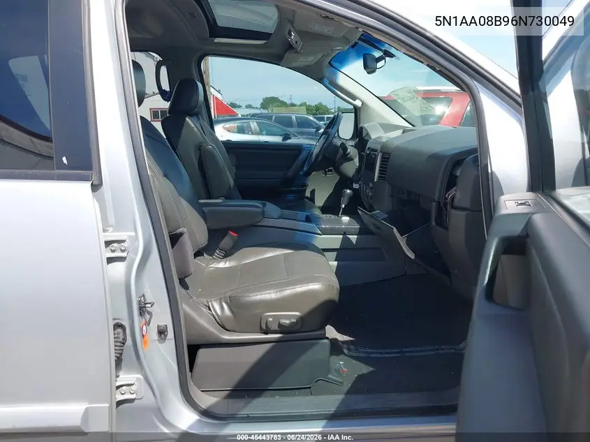 2006 Nissan Armada Se Off-Road VIN: 5N1AA08B96N730049 Lot: 45443783