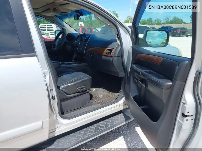 2009 Nissan Armada Le VIN: 5N1BA08C89N601589 Lot: 44983706