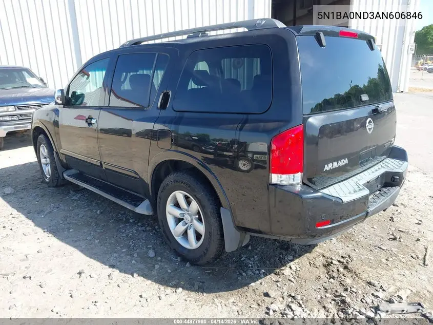 5N1BA0ND3AN606846 2010 Nissan Armada Se
