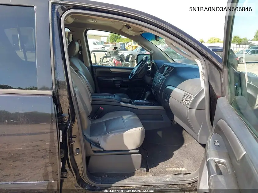 5N1BA0ND3AN606846 2010 Nissan Armada Se