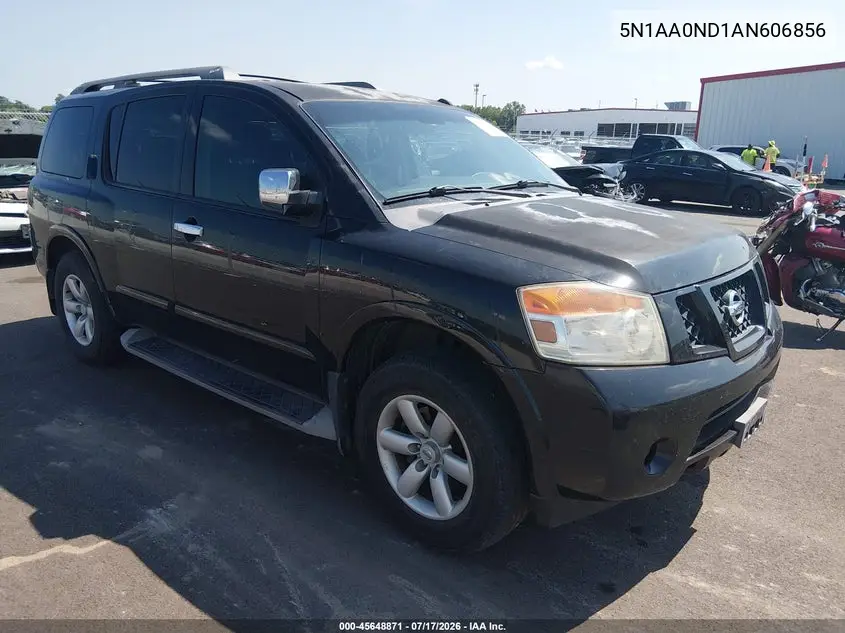 2010 Nissan Armada Se VIN: 5N1AA0ND1AN606856 Lot: 45648871